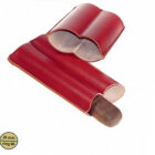 κόκκινη δερμάτινη πουροθήκη