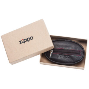 zippo δερμάτινη θήκη για κέρματα