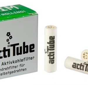 ACTITUBE - Slim Charcoal Filters for Fallion Cigarette Holders for Slim Cigarettes (10pcs)