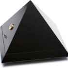 adorini υγραντήρας πούρων μαύρος πυραμίδα