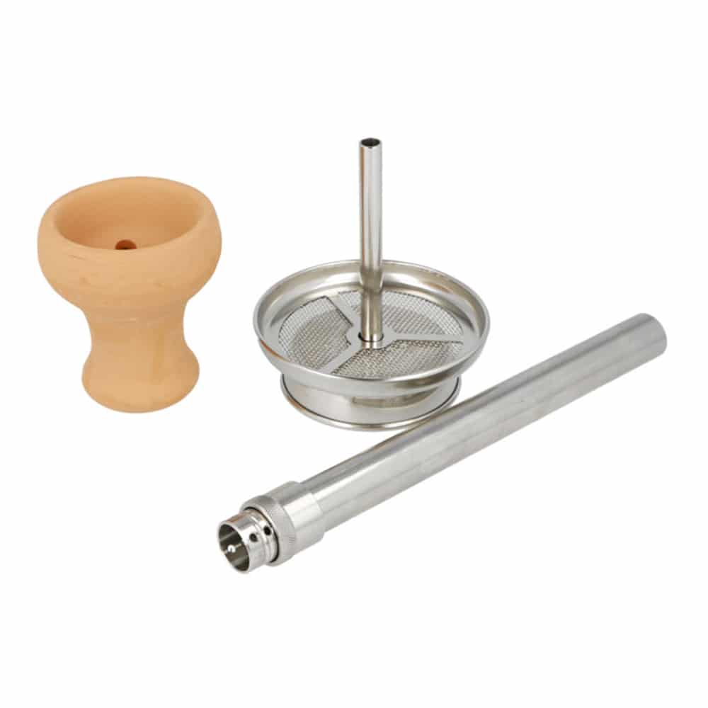 ALADIN – Alux M1 Red Single Hookah 49cm (WALU1R)