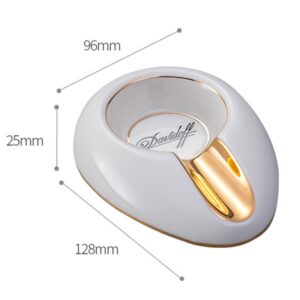 davidoff τασάκι για 1 πούρο λευκό