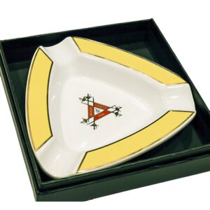 montecristo τασάκι για 3 πούρα λευκό