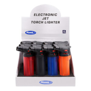 αναπτήρας επιτραπέζιος αντιανεμικός σε 4 χρώματα