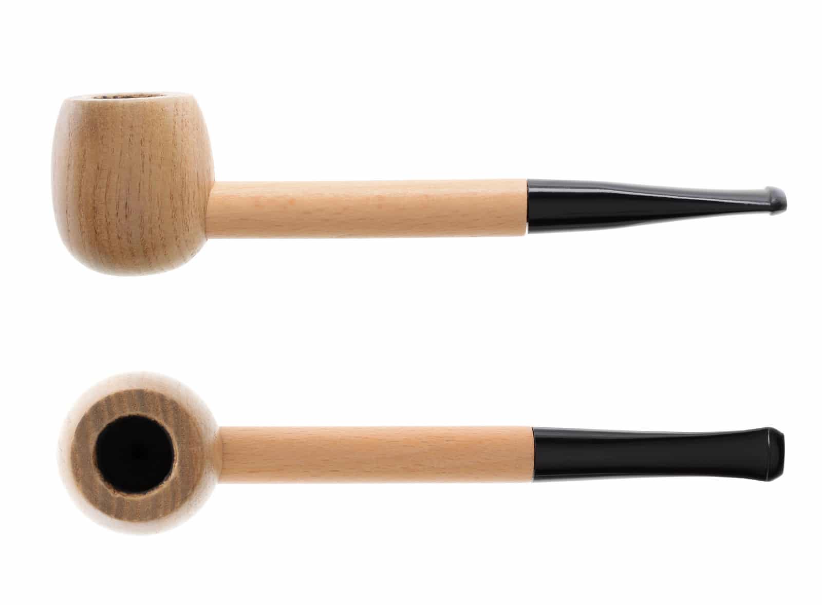 atomic_hucklebery-pipe.jpg ξύλινη πίπα καπνού καφέ