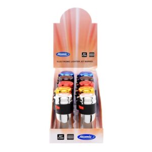 atomic αναπτήρας αντιανεμικός σε 5 χρώματα