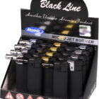 αναπτήρας πίπας αντιανεμικός μαύρος