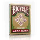 BICYCLE - Leaf Back Red Τράπουλα