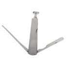 bronica εργαλείο πίπας μεταλλικό ασημί