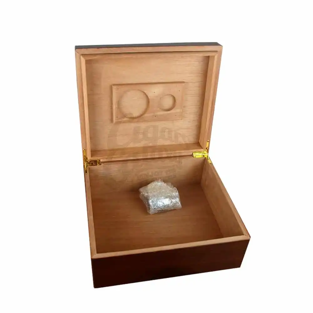 υγραντήρας humidor ξύλινος καφέ