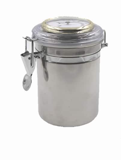 chacom μεταλλικό βάζο-υγραντήρας πούρων