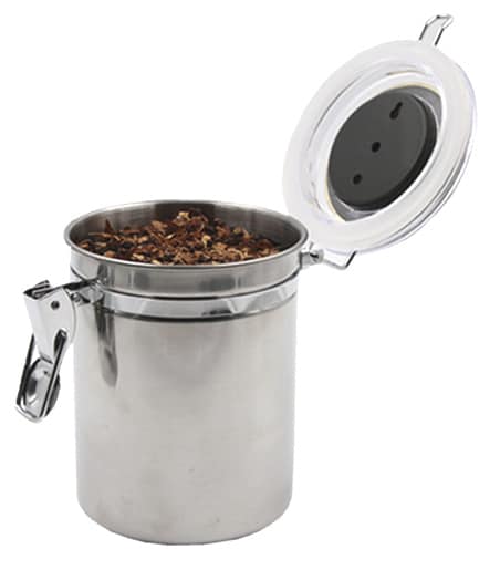 chacom μεταλλικό βάζο για καπνό ταμπάκου