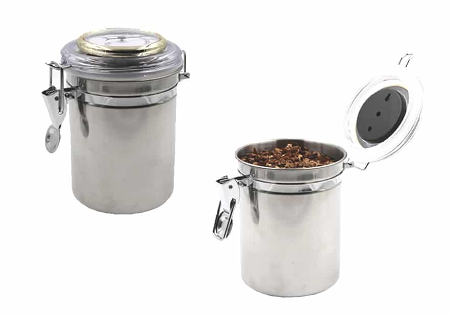 chacom μεταλλικό βάζο για καπνό ταμπάκου