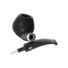 CHACOM – Morta F5 Black Rustic Tobacco Pipe