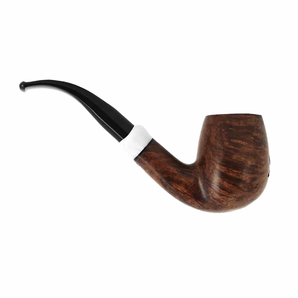 ξύλινη καφέ πίπα καπνού chacom
