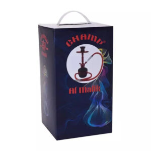 CHAMP AL MALIK – Oudja Red Aluminum Hookah Single 37cm