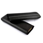 πουροθήκη μαύρη δερμάτινη