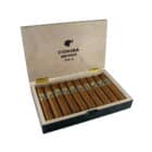 πούρα σε ξύλινο μαύρο κουτί πούρων, COHIBA LINEA BEHIKE - BHK 52 πούρο