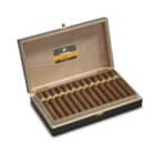 πούρα σε ξύλινο μαύρο κουτί πούρων, COHIBA LINEA MADURO 5 - Genios πούρο