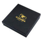 cohiba τασάκι για 3 πούρα κίτρινο συσκευασία μαύρη