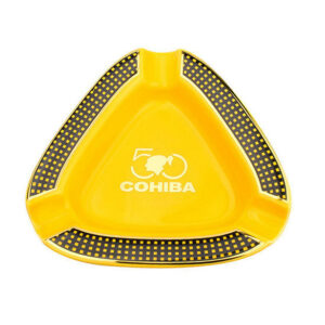 cohiba τασάκι για 3 πούρα κίτρινο