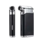 Pacific Air Αναπτήρας Πίπας καπνού με Tamper χρώμα Black & Chrome