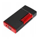 COLIBRI - Julius Αναπτήρας Διπλής Φλόγας Κόκκινο-Μαύρο (LI221C)