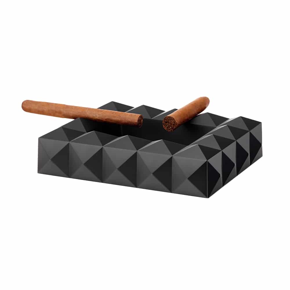 colibri quasar τασάκι μαύρο μεταλλικό για πούρα