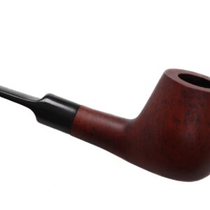 ξύλινη πίπα καπνού coney, καφέ