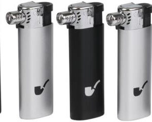 cool αναπτήρας πίπας σε γκρι και μαύρο