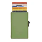 C-SECURE - Ασφαλής Θήκη Αλουμινίου για Πιστωτικές Κάρτες (11998), πράσινη