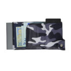 C-SECURE – Leather Wallet Camouflage Black with RFID Protection (WCH004)