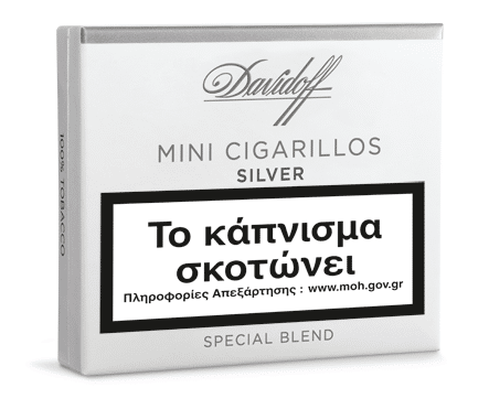 davidoff_silver_20.png cigarillos πουράκια Δομινικανής Δημοκρατίας, Davidoff silver