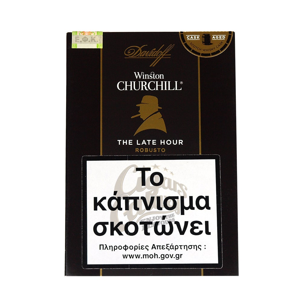 davidoff winston churchill late hour robusto πούρο