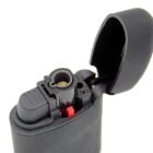 αναπτήρας αντιανεμικός μεταλλικός μαύρος easytorch