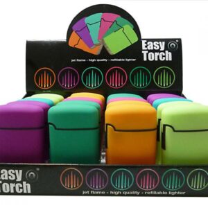 αναπτήρας αντιανεμικός easytorch, σε 4 χρώματα