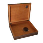 humidor υγραντήρας ξύλινος, καφέ