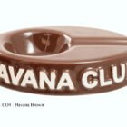 τασάκι κεραμικό για 1 πούρο havana club καφέ