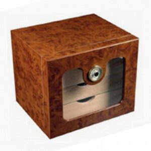 ξύλινος υγραντήρας πούρων, καφέ