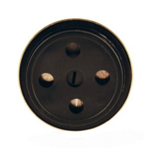 μεταλλικός ασημί αναλογικό υγρόμετρο