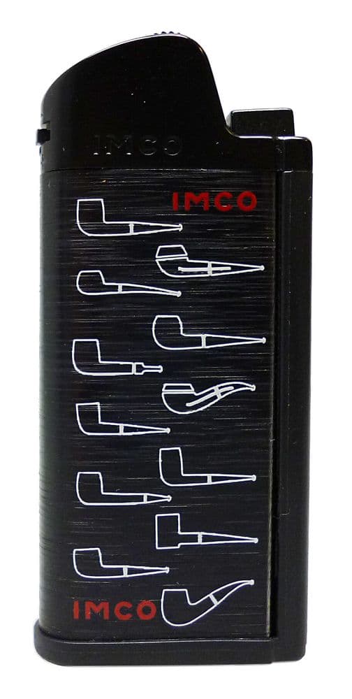 αναπτήρας μεταλλικός μαύρος ελβετικός imco