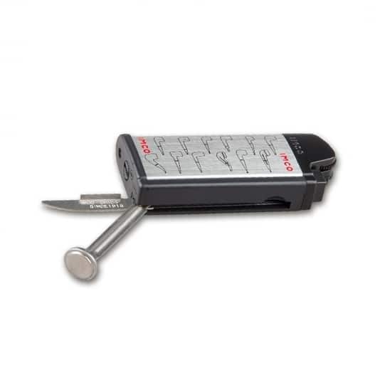 αναπτήρας μεταλλικός γκρι ελβετικός imco