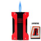 jifeng αναπτήρας πούρου αντιανεμικός κόκκινος-μαύρος