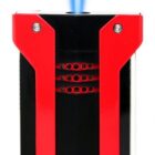 jifeng αναπτήρας πούρου αντιανεμικός κόκκινος-μαύρος