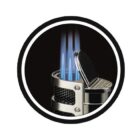 μεταλλικός αντιανεμικός αναπτήρας cohiba