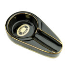 Lubinski μαύρο κεραμικό σταχτοδοχείο για 1 πούρο