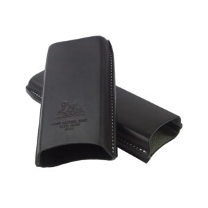 lubinski μαύρη δερμάτινη πουροθήκη