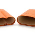 martin wess δερμάτινη πουροθήκη πορτοκαλί