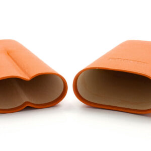 martin wess δερμάτινη πουροθήκη πορτοκαλί