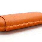 martin wess δερμάτινη πουροθήκη πορτοκαλί